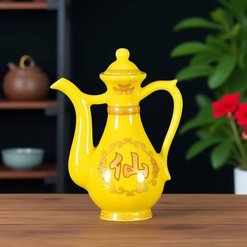 家用老仙家小酒壶 堂口茶壶酒壶 财神酒壶供奉酒盅酒壶