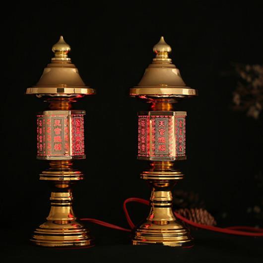 LED长明节能财神灯供前灯供佛灯关公灯供灯灯电蜡烛神社灯