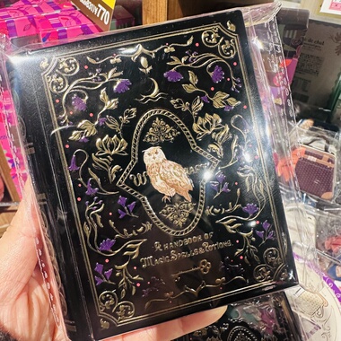 【限购】日本猫头鹰迷你魔法詞典铁罐 含脆餅 kaldi巧克力