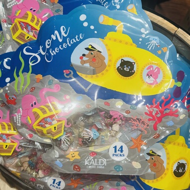 石头巧克力 海底坦肯泰 84g日本Kaldi 满200包直邮