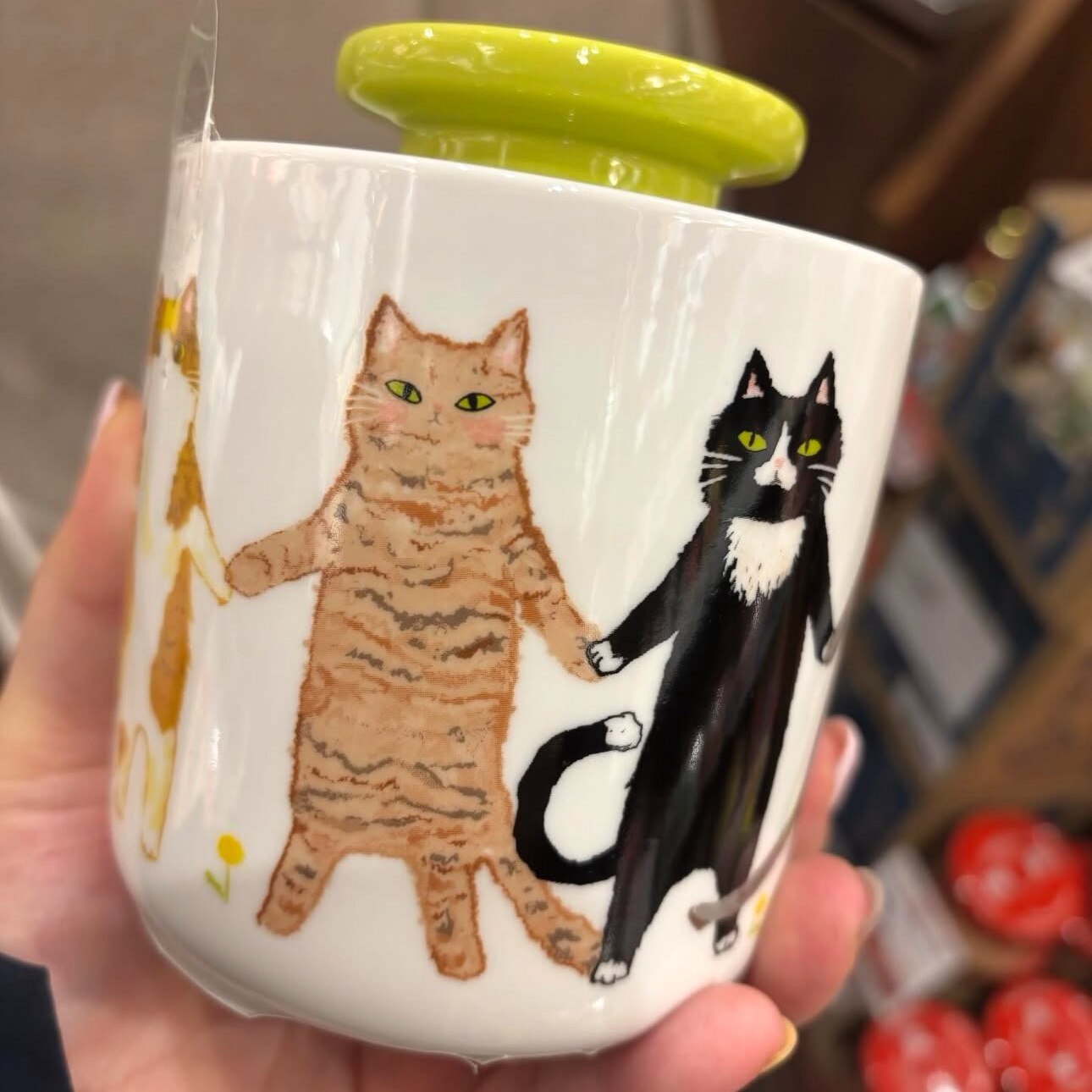 【罐子】猫日猫主题陶瓷罐子日本下午茶糖果罐收纳罐茶叶罐冰糖kd