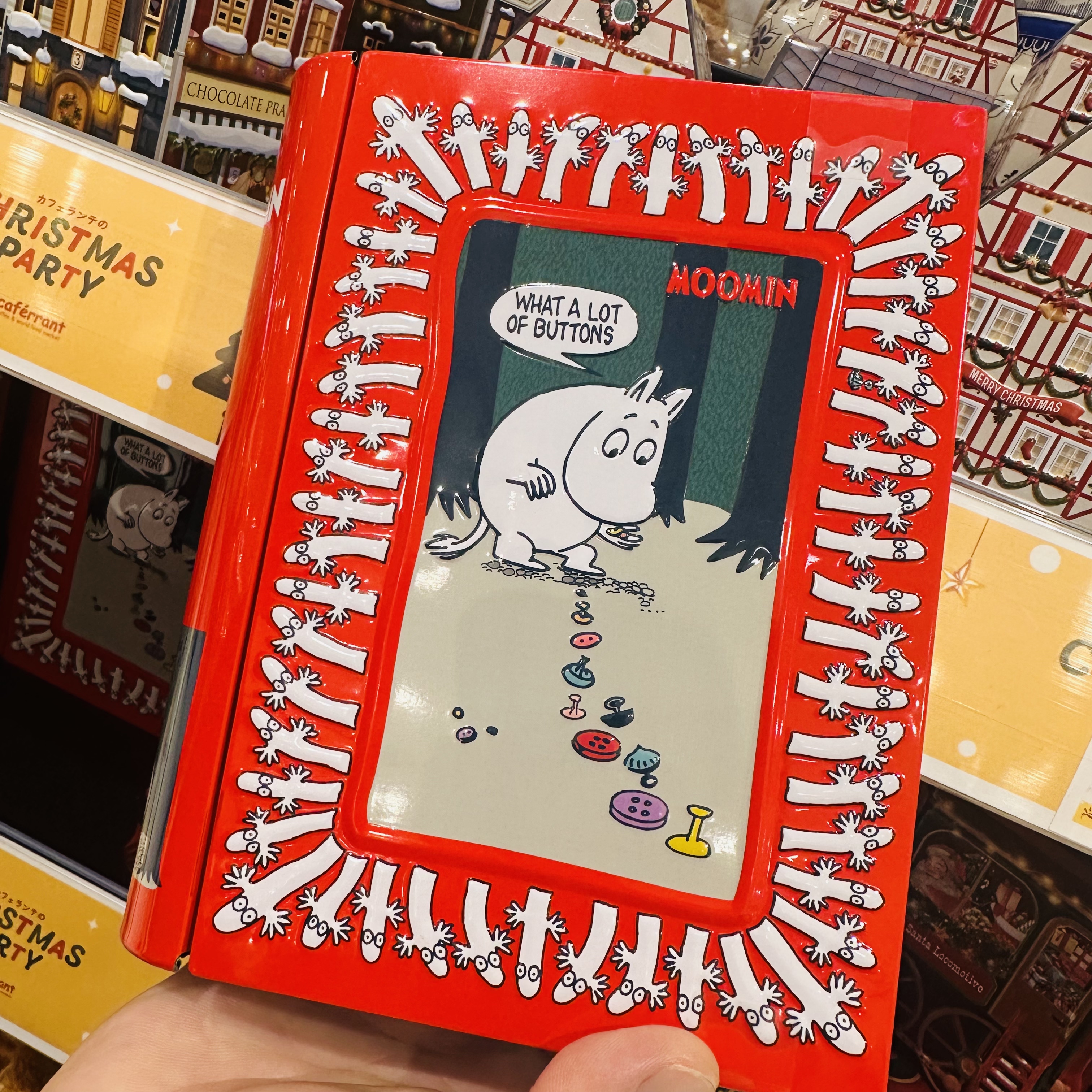 【美丽罐圣诞节】姆明Moomin巧克力零食满200包日本直邮xy