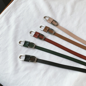 女士纯牛皮细皮带搭配裙子连衣裙韩版 网红百搭休闲束腰真皮小腰带