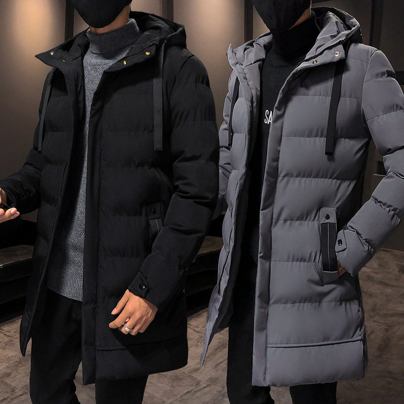棉衣外套男士中长款冬季加厚棉袄子冬装羽绒棉服石墨烯棉服