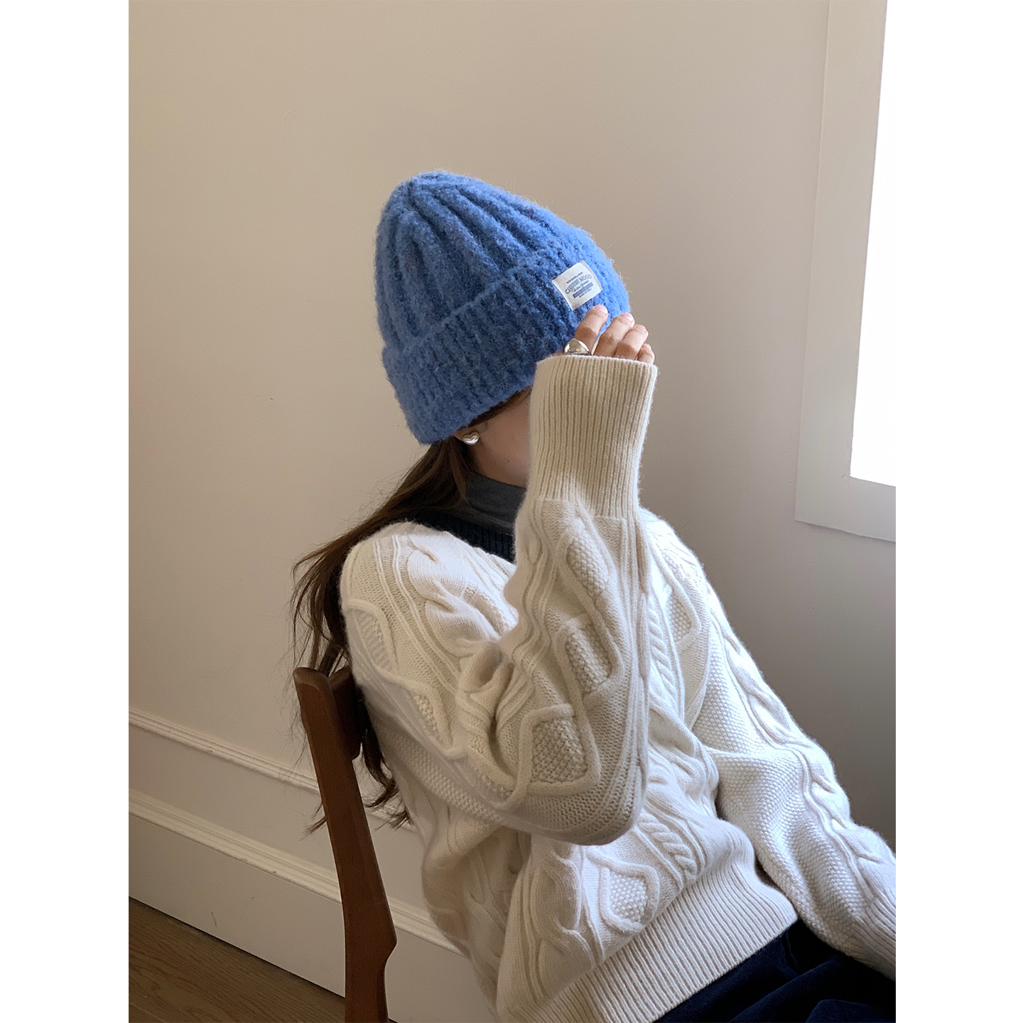 芝士商店显脸小百搭针织毛线帽