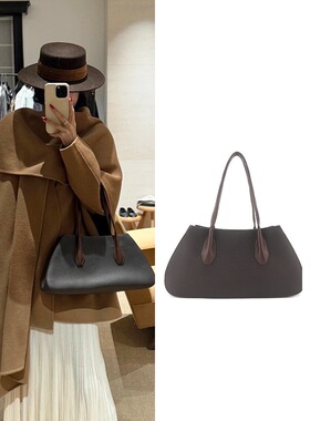 ElsaHosk同款row马鞍包Alger单肩腋下包极简风通勤托特包真皮包