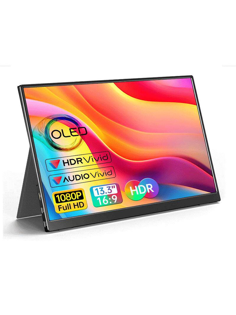 13.3인치 OLED 휴대용 디스플레이 노트북 확장 화면 스위치 외부 화면 PS5 휴대용 화면