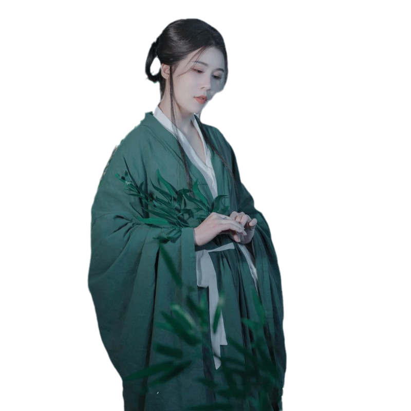 神明少女汉服有香如故超仙古装棉麻古风影楼主题拍照写真摄影服装