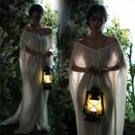 影楼连衣裙佛系禅意高级感晨袍女新娘新中式改良汉服古风女装长裙