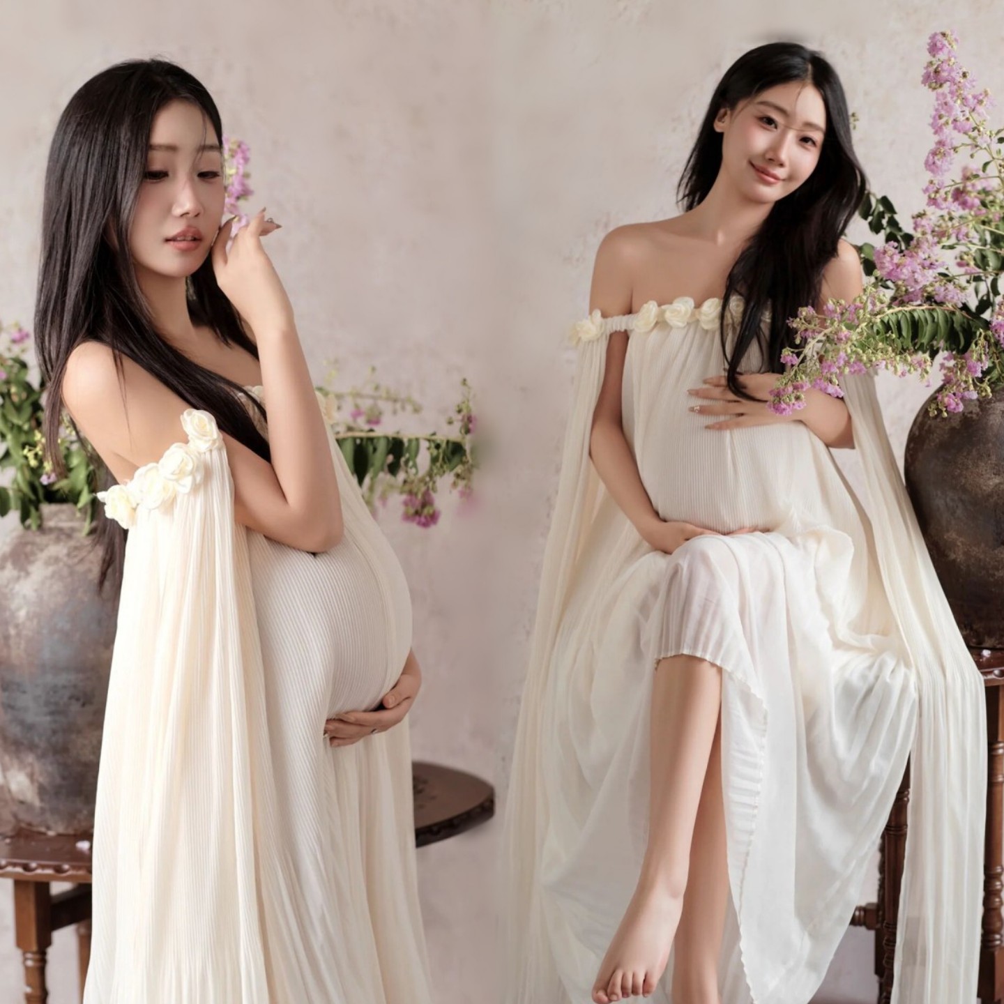 影楼新款孕妇拍照服装