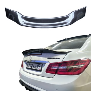 R款 适用于2008 真碳纤维大尾翼 改装 W207 2017款 奔驰E级轿跑coupe