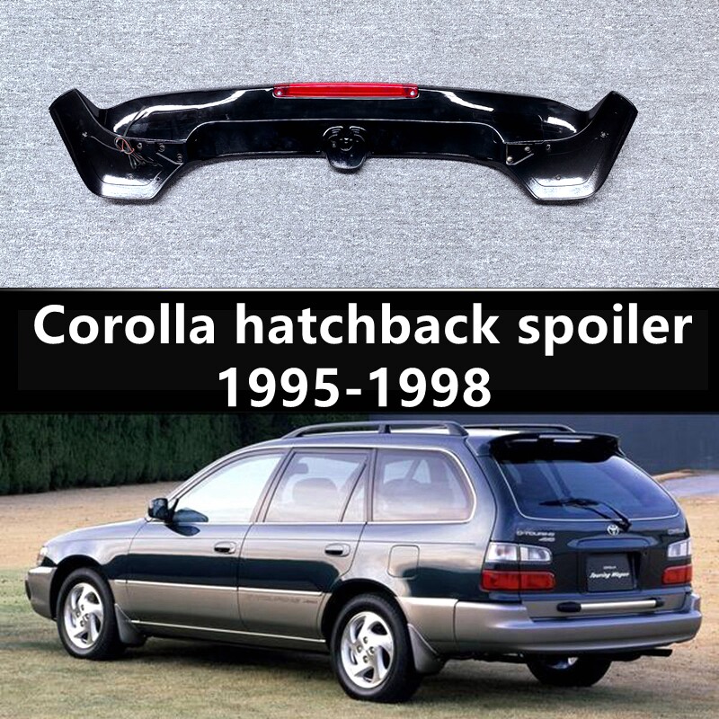 适用于1995-1998款丰田卡罗拉两厢尾翼Corolla Hatchback改装顶翼