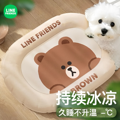 宠物冰垫狗狗冰窝睡垫夏天猫咪凉垫凉席睡觉用降温狗窝垫子防撕咬