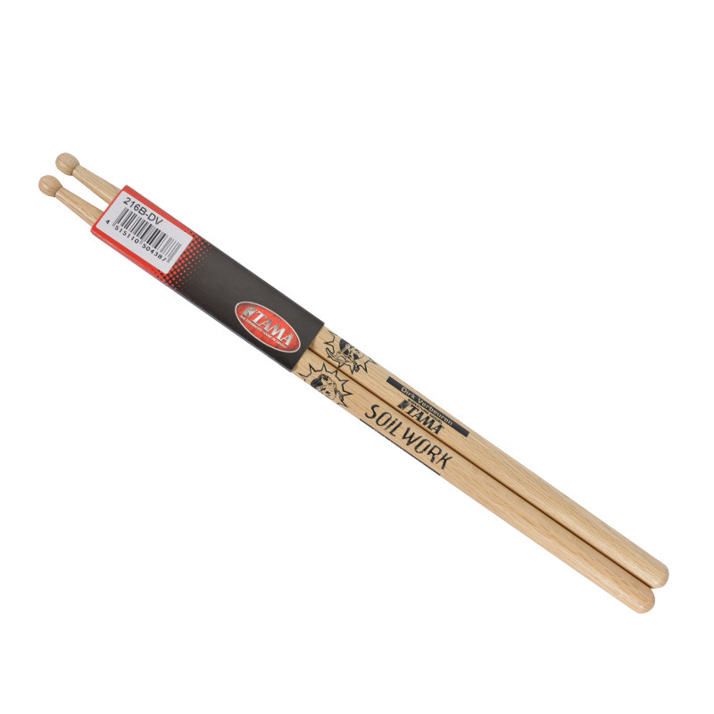 TAMA鼓棒 签名 DIRK VERBEUREN SOILWORK签名款 橡木鼓棒 鼓锤