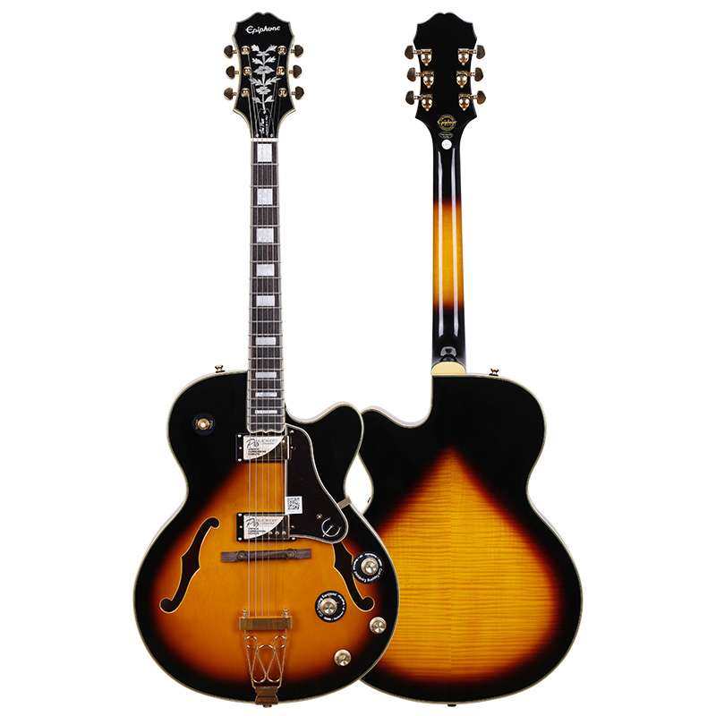 epiphone joe pass emperor-ii pro f孔全空心 爵士琴 电吉他包邮