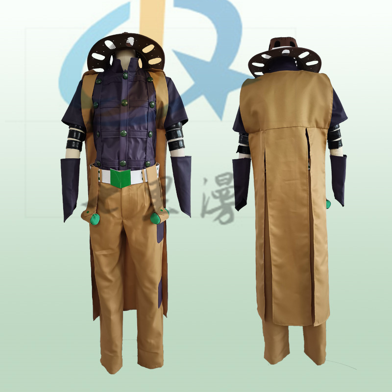 七里漫 jojo的奇妙冒险杰洛·齐贝林cos服装 帽子cosplay全套定做