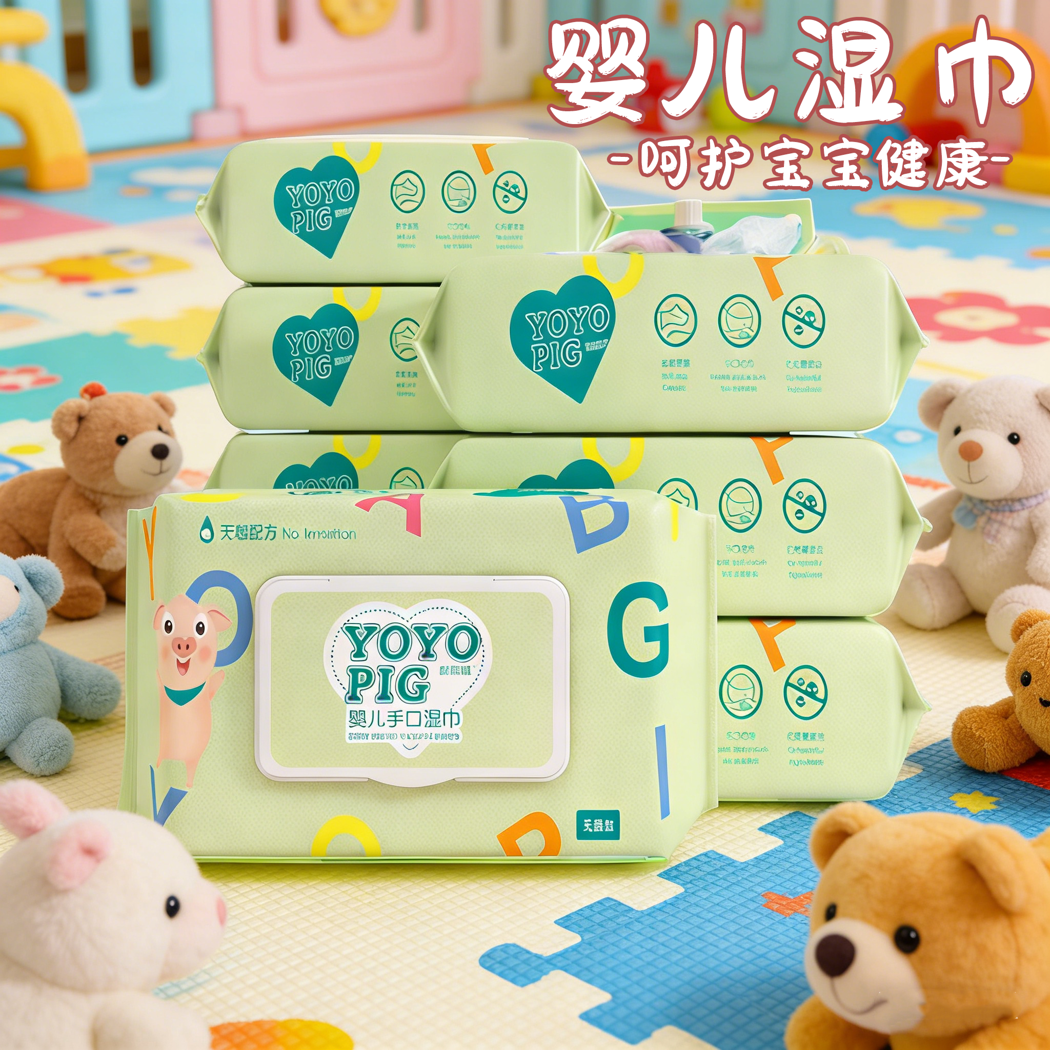 大包婴儿湿巾纸新生儿手口宝宝幼儿童专用湿纸巾家庭婴儿清洁湿巾,洗护清洁剂/卫生巾/纸/香薰,常规湿巾,淘宝优惠券,粉丝福利购,淘宝优惠卷