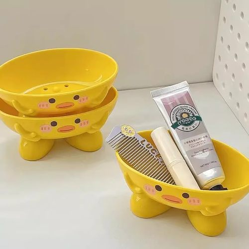 肥皂盒沥水可爱卡通收纳盒