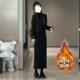 加绒加厚小香外套半身今年流行套装 2026春季 新款 裙两件套6390