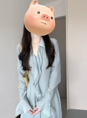 两件套有内衬2026春秋新款温柔风长袖连衣裙子高级感裙子6622