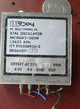 XTAL OSCILLATOR晶体振荡器 1.5625KHZ 0.33PPM