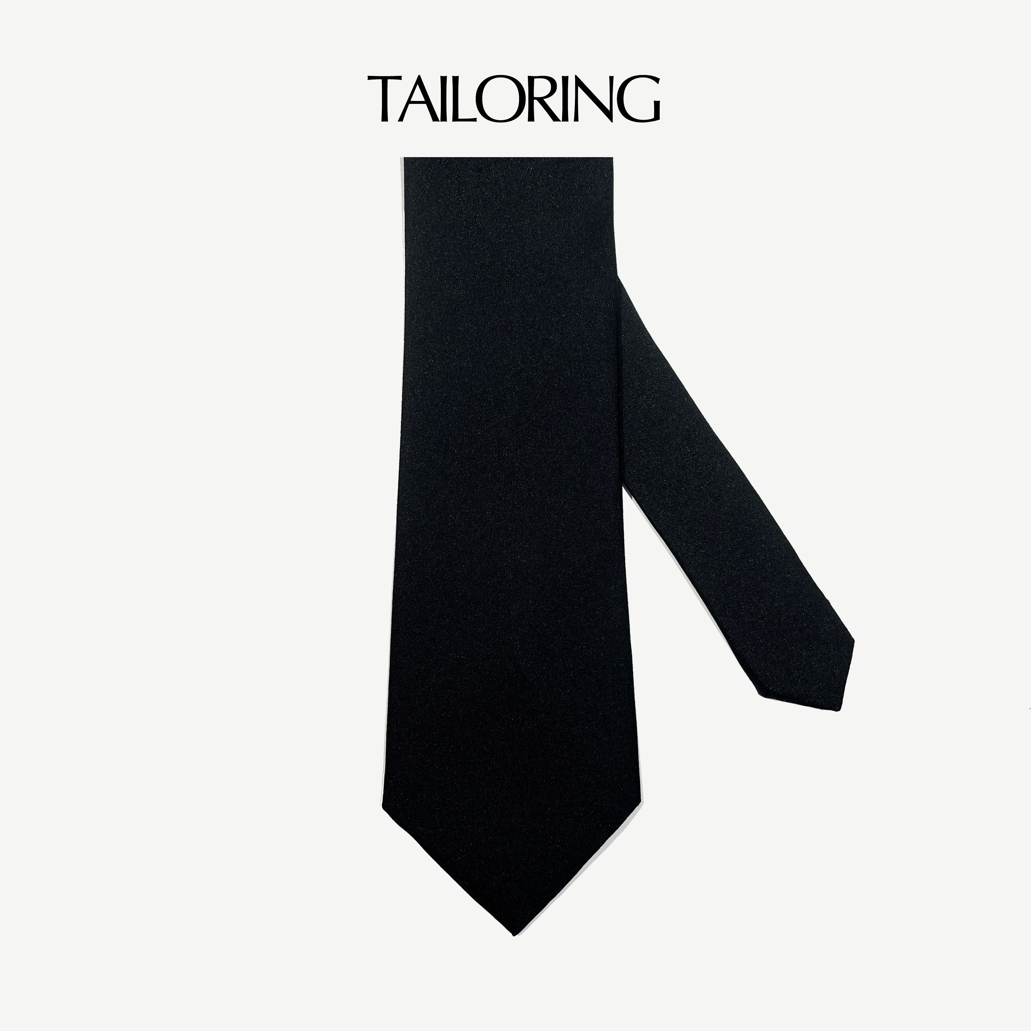 thumbnail for Dark color 100% mulberry silk men's light luxury tie gentleman's suit with groom business casual bow tie texture