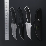 Открытый нож для самообороны, интегрированный киль, длинный карманный нож для выживания в дикой природе, острый прямой нож для выживания в дикой природе