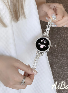 《十字满钻》夏季适用GT6华为gt5pro手表fit5表带gt4女款watch5
