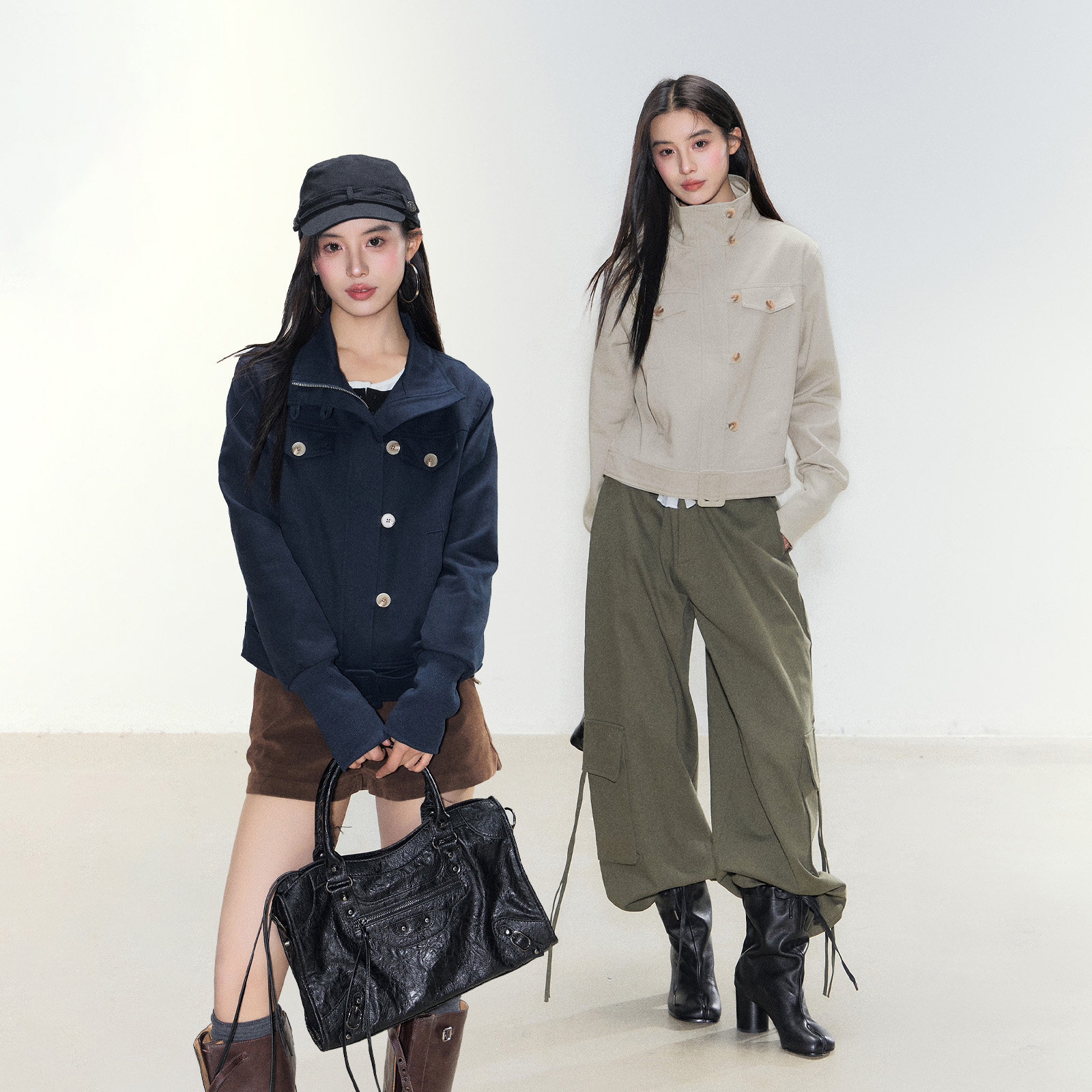 FPMZ立领工装夹克外套