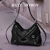 JTB重构hobo包.秋冬通勤斜挎包女包百搭牛皮包大容量托特包菜篮子