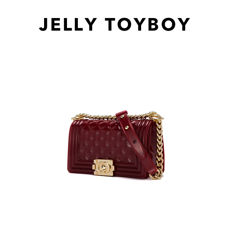 JTB果冻包腋下包女新款时尚斜挎单肩菱格小香风原创设计