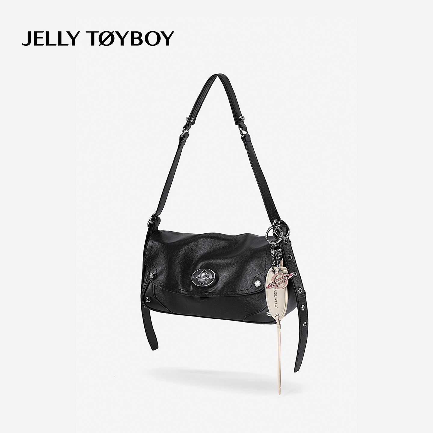 【陈梦同款】JTB无界枕头包.新款真皮斜挎包包女小众通勤单肩包