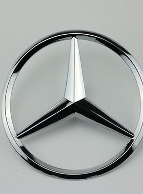 适用奔驰w218w257CLS300/350/550GLE63后尾箱星车标尾标三叉标