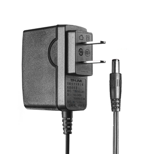 TP-LINK水星迅捷fast无线路由器交换机电源适配器大口5.5MM插头充电器通用电源线9V0.6A普联原装TPLINK