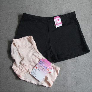 女小码 齐腿特价 纯色棉质三角裤 平脚短裤 优 头四角内裤 女士平角内裤