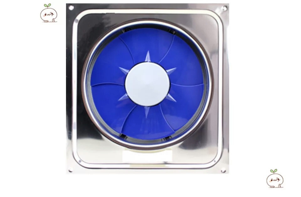 闽源不锈钢排气扇静音换气10寸窗式厨房排油烟机三源离心卫生间