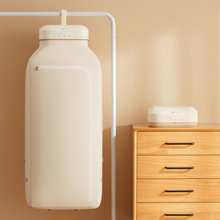 小熊烘干机HGJ 宿舍小型速干风干菌 E06J7家用可折叠干衣机便携式