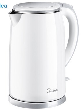 美的MK-SH17M301a电热水壶家用大容量1.7L烧水壶304不锈钢烧水壶