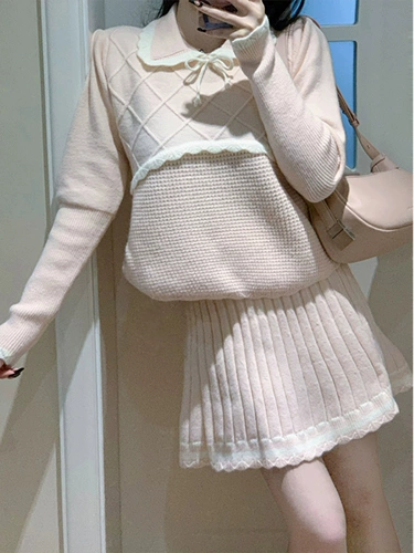 Весенний комплект, трикотажное весеннее модное платье