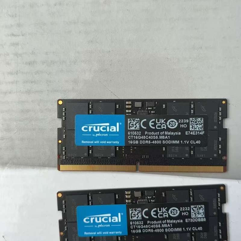 议价英睿达Crucial DDR5 16GB内存条原装拆机，就可维修图片