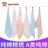 Детский марлевый слюнявчик, носовой платок для новорожденных, хлопковое мягкое полотенце для умывания, хорошо впитывает воду