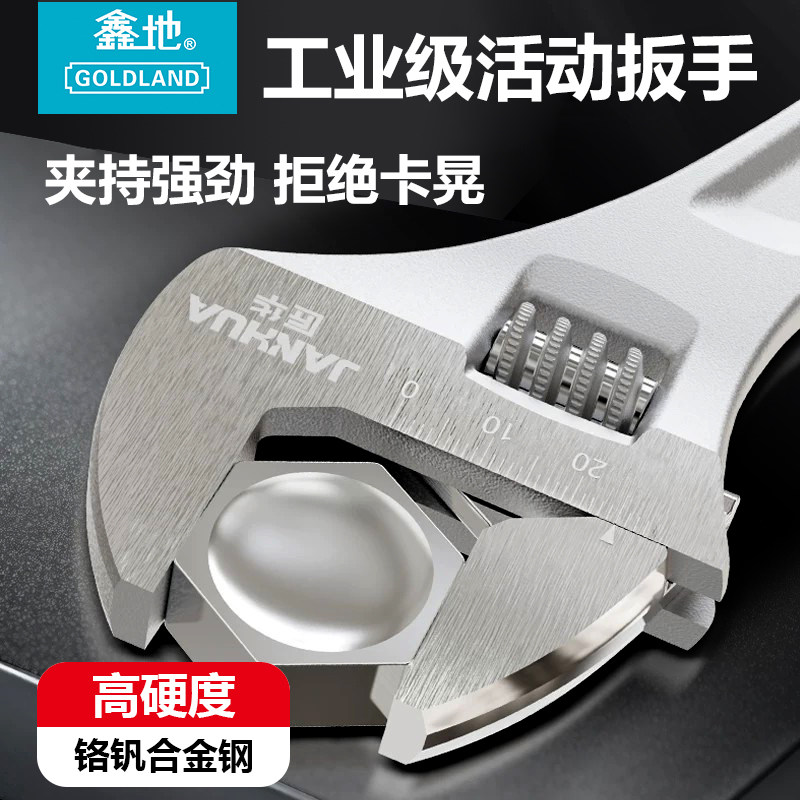 鑫地工业级精密雾化活动扳手图片