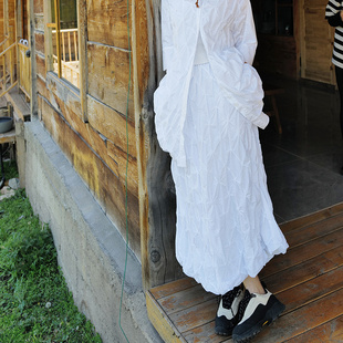 设计师原创重工艺半裙