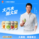 大窑窑果立果粒葡萄蜜桔黄桃草莓果肉果汁饮料238mL 8罐