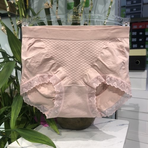 俏织收腹提臀海藻底裆内裤女