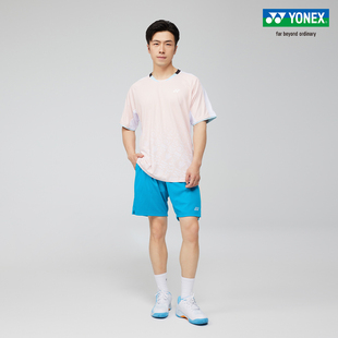 24SS比赛系列 YONEX 110064BCR 运动T恤yy 尤尼克斯 男款
