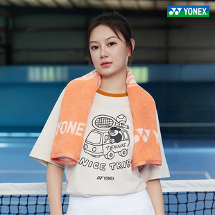 YONEX/尤尼克斯 AC002025CR/AC002035CR 运动吸汗跑步健身毛巾yy
