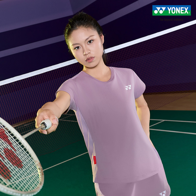 YONEX/尤尼克斯 11/2158926BCR 26FW大赛系列国家队训练运动T恤yy