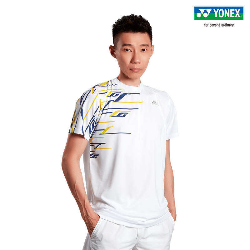 YONEX/尤尼克斯 16737EX 24SS李宗伟系列羽毛球服 男款运动T恤yy