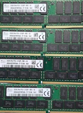 SK海力士HMA84GR7AFR4N-TF 32G 2RX4 DDR4 2133 REG 服务器内存